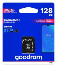 Goodram M1AA-1280R12 Class 10  128GB Micro SD Kart 100MB 128GB - 1